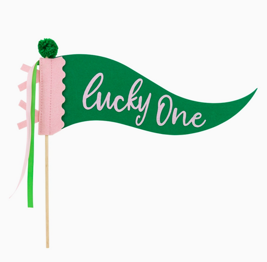 Lucky One Felt Pennant