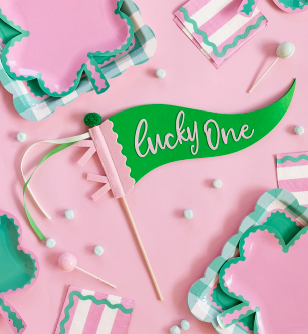 Lucky One Felt Pennant
