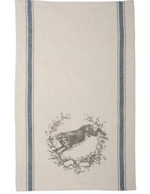 Jumping Rabbit Kitchen Towel