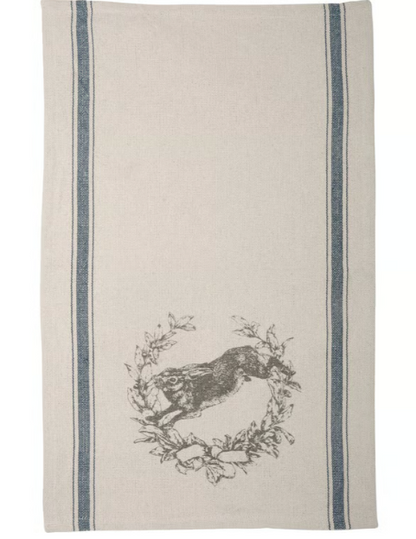 Jumping Rabbit Kitchen Towel