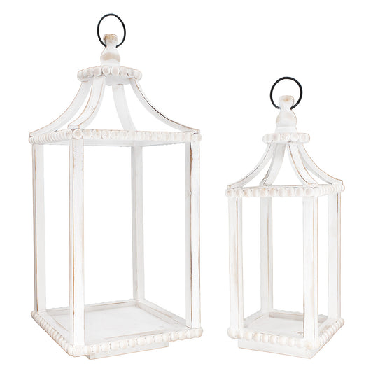 Hailey Lanterns with Bead Edges, 2 styles