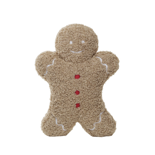 Gingerbread Man Shaped Pillow