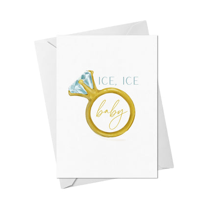 Ice Ice Baby Card