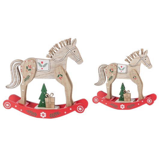 Holiday Rocking Horse, 2 sizes