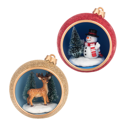 Panoramic Ornament Figurines, 2 styles