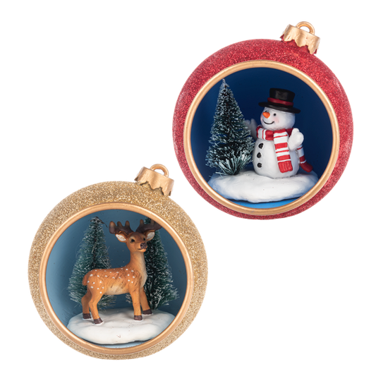 Panoramic Ornament Figurines, 2 styles