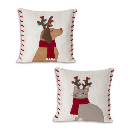 Holiday Cat or Dog Pillow, 2 styles