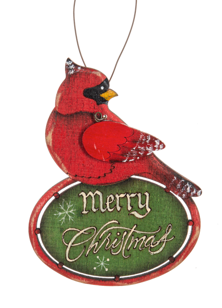 Cardinal Wish Ornaments, 6 styles