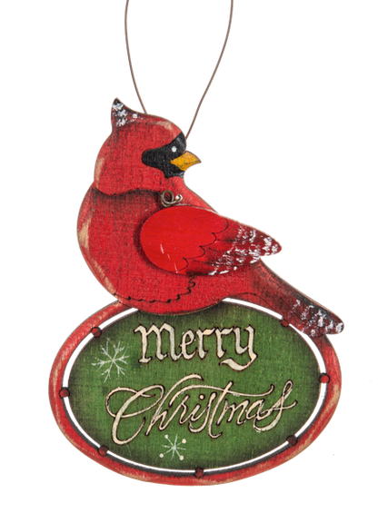 Cardinal Wish Ornaments, 6 styles