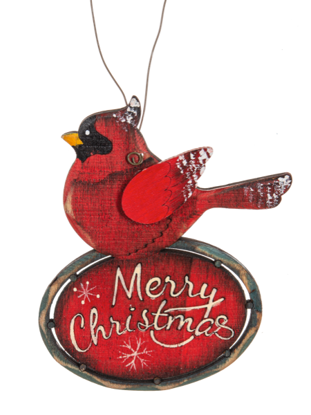 Cardinal Wish Ornaments, 6 styles