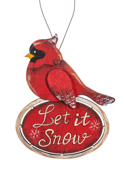 Cardinal Wish Ornaments, 6 styles