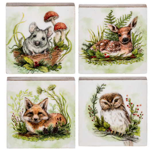 Woodland Art Blocks, 4 styles