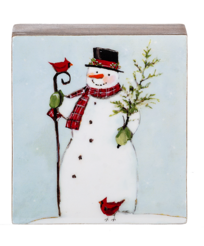 Santa & Snowman Art Blocks, 4 styles