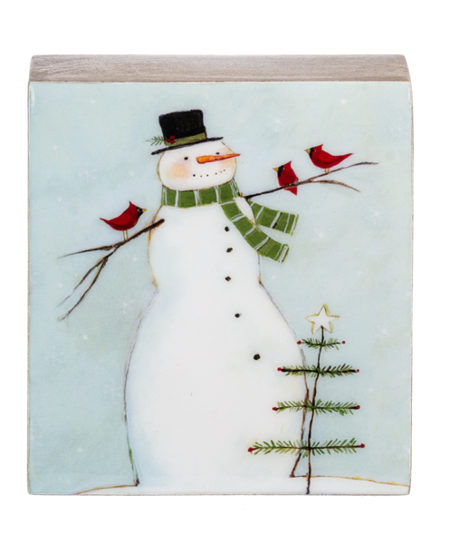 Santa & Snowman Art Blocks, 4 styles