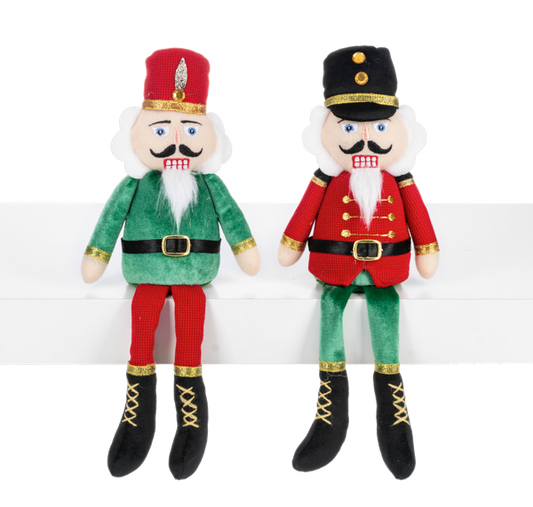 Nutcracker Shelf Sitters, 2 styles