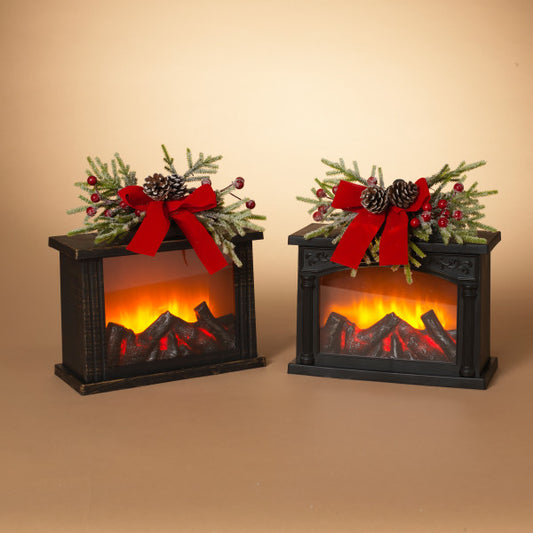 Lighted Fireplace Glow, 2 styles
