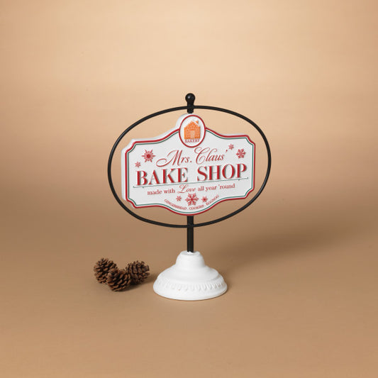 Metal Bake Shop Sign
