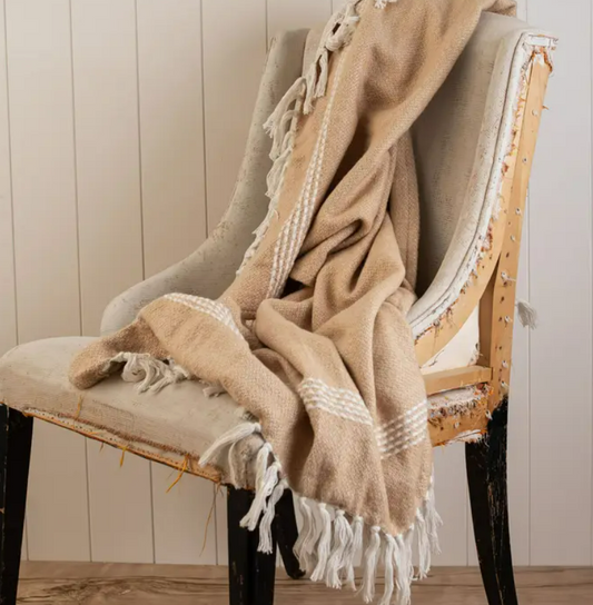 Henrietta Throw, Tan