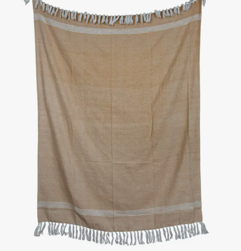 Henrietta Throw, Tan