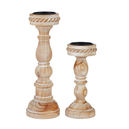 Casey Twist Candle Holders, 2 Sizes