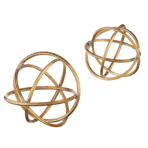 Geoffrey Gold Orb, 2 sizes