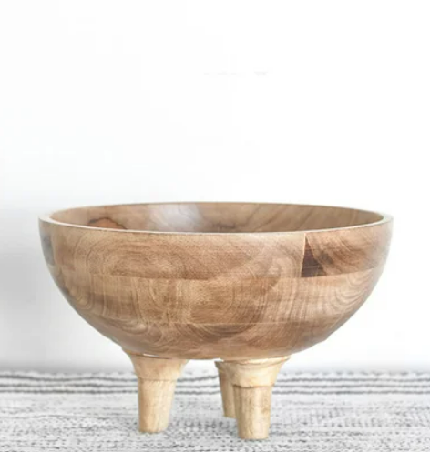 Willow Wood Riser Bowl