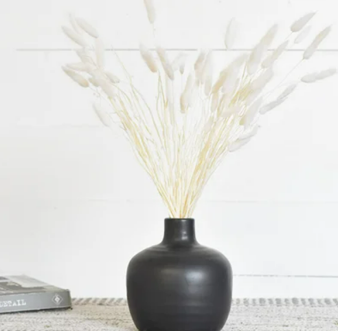 Harper Black Vase, 2 sizes