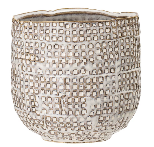 Lilah Embossed Vase