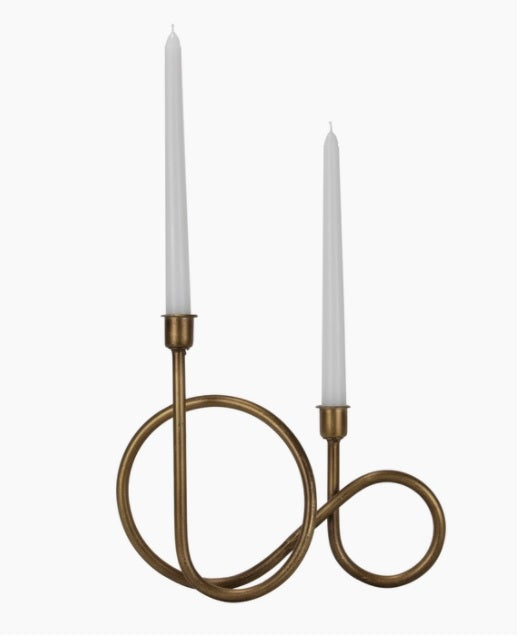 Ari Brass Taper Candle Holder